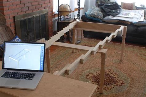 diy expandable dining table plans woodworking projects
