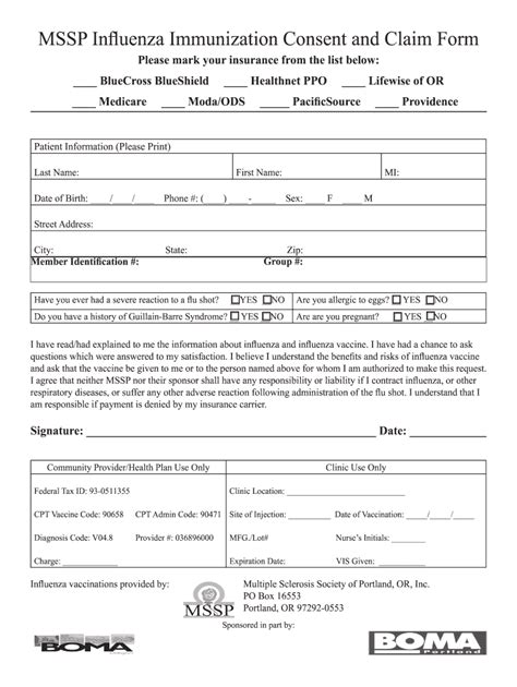 Does Medicare Cover Flu Shots Fill Out And Sign Printable Pdf