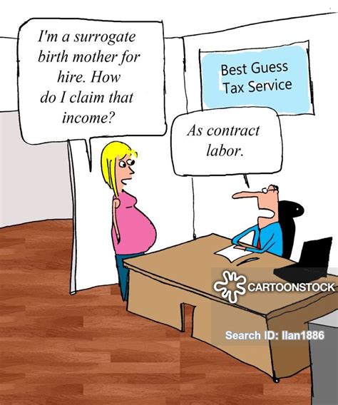 surrogate mother cartoons and comics funny pictures from cartoonstock