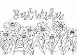 Wishes sketch template