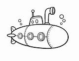 Submarine Sottomarino Coloring Colorare Spia Disegni Coloringcrew Spy Acolore sketch template