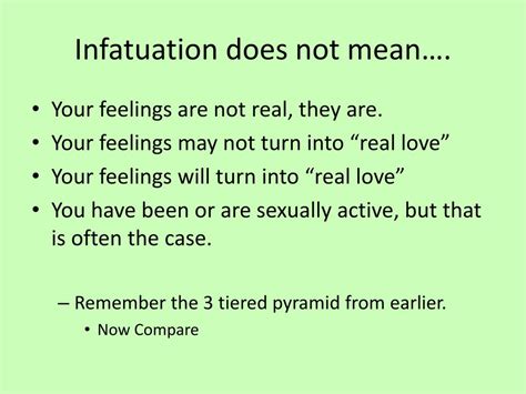 ppt infatuation a guide to healthy relationships lesson