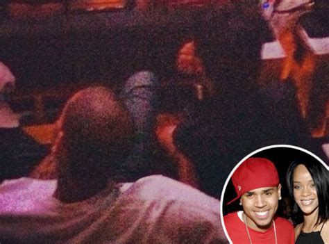 chris brown and rihanna hit up jay z concert together a day after club