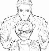 Terminator Manga sketch template