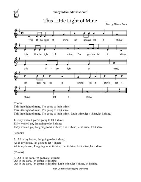light   hymn sheet  shelly lighting