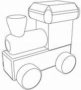 Coloring Locomotive Child Wecoloringpage sketch template