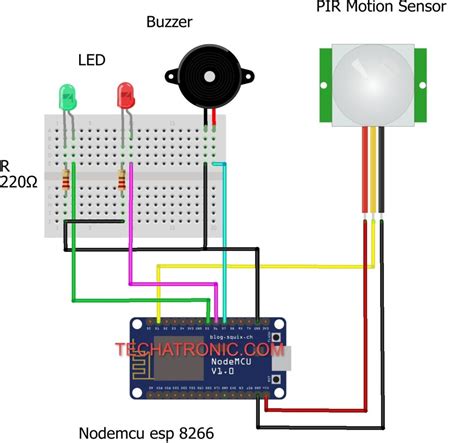 esp motion sensor interfacing esp tutorial