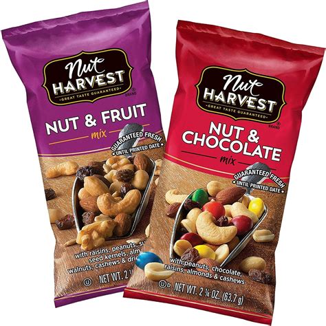 nut harvest trail mix variety pack  count walmartcom