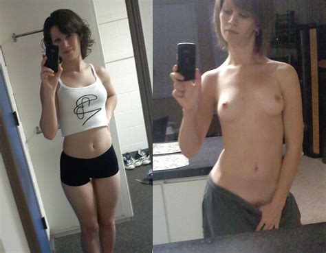girlfriend before and after clothed naked dressed undressed 4 pics