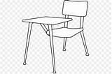Desk Clipart Table Book Chair Cliparts Coloring Clipground Clip Library sketch template