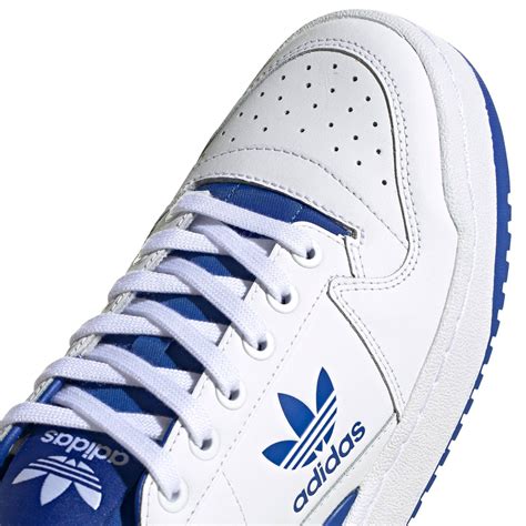 adidas originals forum bold sneakers witblauw wehkamp