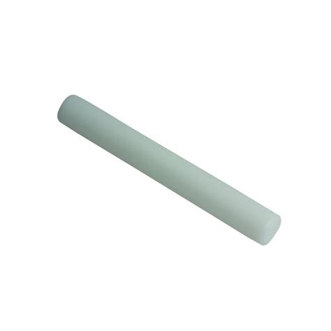 Rolling Pin White Polyethylene 50cm Long 4 5cm Dia