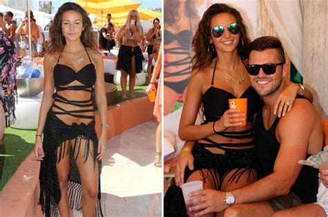 Michelle Keegan Shows Off Sizzling Bikini Body At Lipsy Pool Party