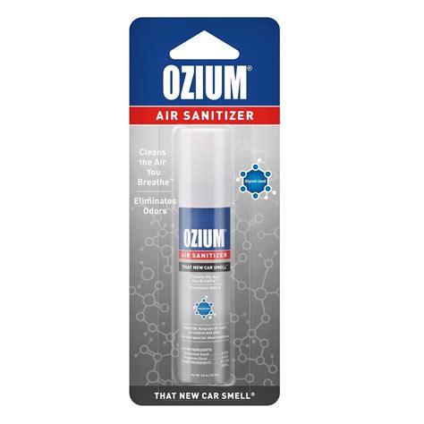 Ozium New Car Scent Air Freshener Spray 0.8oz