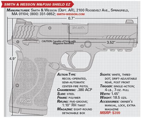 tested  sw mp shield ez pistol  official journal   nra