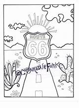 Coloring Pages Texas Rock Desert Printable Flag Lent Route 66 Mineral Highway Brazil Map Print Rangers Oklahoma Drawing Star Igneous sketch template