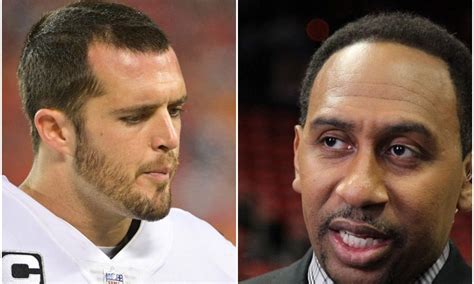 Stephen A Smith Claps Back At Derek Carr Challenging Him To Ufc Fight
