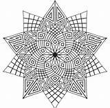 Coloring Kaleidoscope Pages Printable Adults Getcolorings Unlimited sketch template