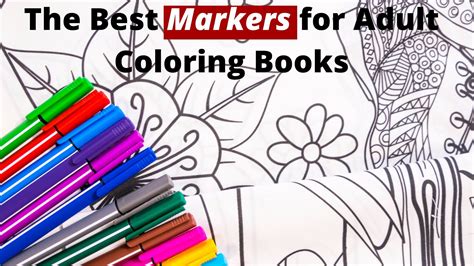 markers  adult coloring books october  update