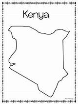 Kenyan sketch template