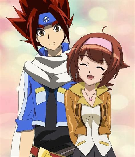 gingka and madoka by hinagiku shirabe anime characters
