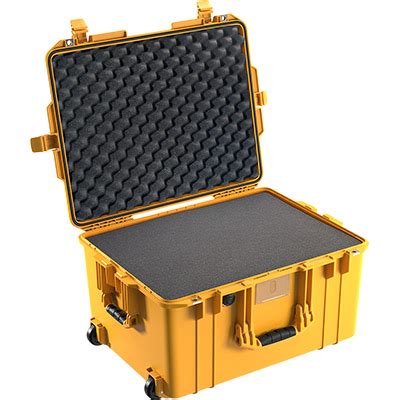 pelican deep drone case  yellow  saskatoon bag  case