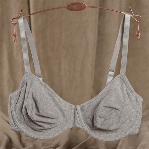 High Quality Summer Thin Bras Sexy Cotton Solid Bras For Women B