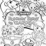 Cherry Pages Strawberry Shortcake Jam Coloring Getcolorings Jammin sketch template