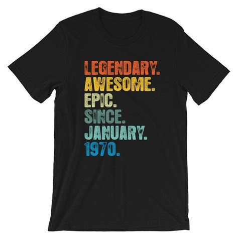 Legendary Awesome Epic Since May 1970 Shirt Sweatshirt