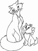 Aristocats Wecoloringpage sketch template