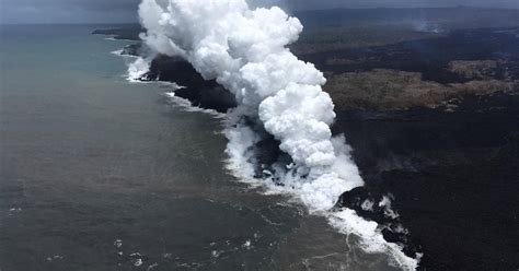 Hawaii Kilauea Volcano Lava Flow Creeps Closer To Geothermal Power