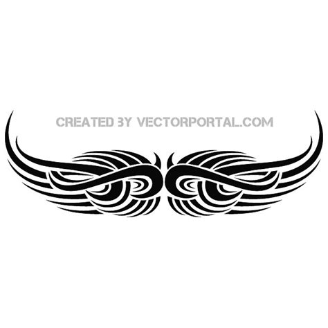 Top 181 Wings Tribal Tattoo