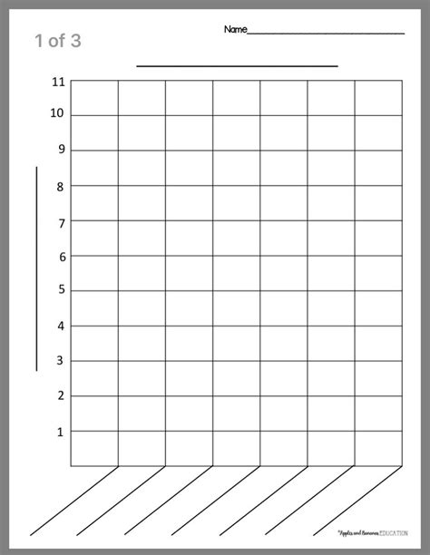 printable blank bar graphs  fill
