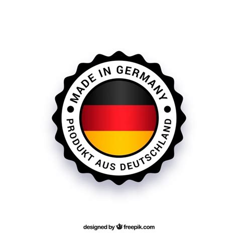 germany label  vector