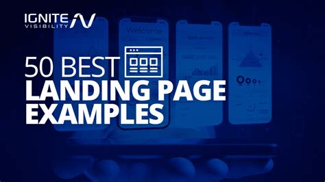 landing pages  examples ignite visibility