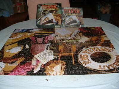 murder   titanic mystery jigsaw puzzle  pieces ebay