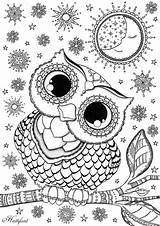 Owl Mandala Mandalas Eule Ausmalbilder Owls Erwachsene Eulen Imprimir Colorir Kleurplaten Tiere Coloriage Kleurplaat Lechuza Malvorlage Adults Brito Romero Uiltjes sketch template