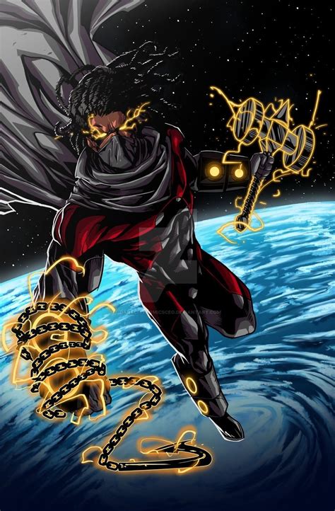 pin  abdullah qazi  suits black anime characters black cartoon characters black comics