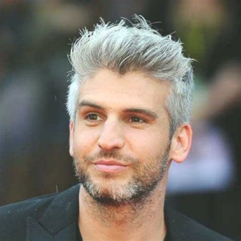 21 best men s hairstyles for silver and grey hair men 2019 guide