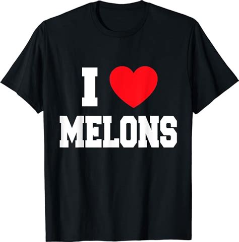 i love melons t shirt uk fashion