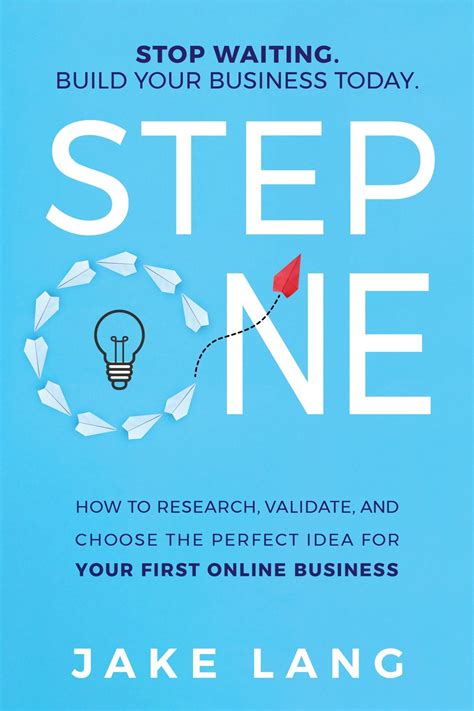 step  book research validate  choose   business idea