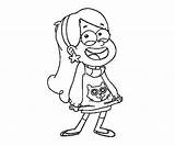 Gravity Falls Mabel Coloring Pines Bill Laught Pages Para Pintar Imagens Color Template Printable sketch template