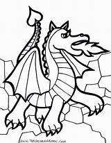 Dragon Coloring Pages Flying Clipartmag sketch template