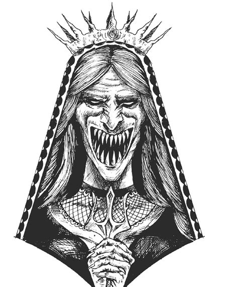 horror coloring pages  adults wickedgoodcause
