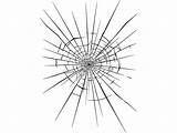 Shattered Vector Shatter Glass Bullet Hole Broken Break Cracked Getdrawings sketch template