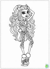 Coloring Monster High Pages Doll Colouring Paper Dinokids Sheets Dolls Print Close Library Clipart Pdf Popular Book sketch template