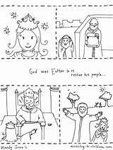 Esther Story Coloring Children Sheet People Her Pdf Ministry God Biblical sketch template