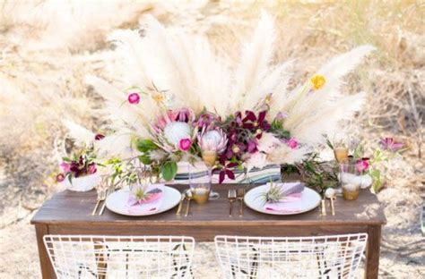 34 Bold And Eye Catching Boho Chic Wedding Centerpieces Weddingomania