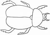 Beetle Coloring Pages Kids Dung Preschooler Learn Beetles Color Drawings Easy Print Designlooter Paper 85kb 421px Button Using sketch template