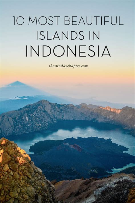 10 most beautiful indonesian islands beautiful places and the o jays
